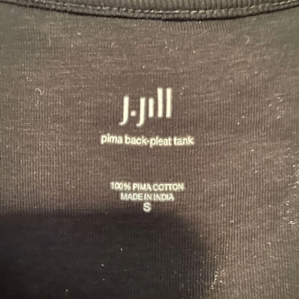 J. Jill Pima Back-Pleat Tank - Picture 3 of 3